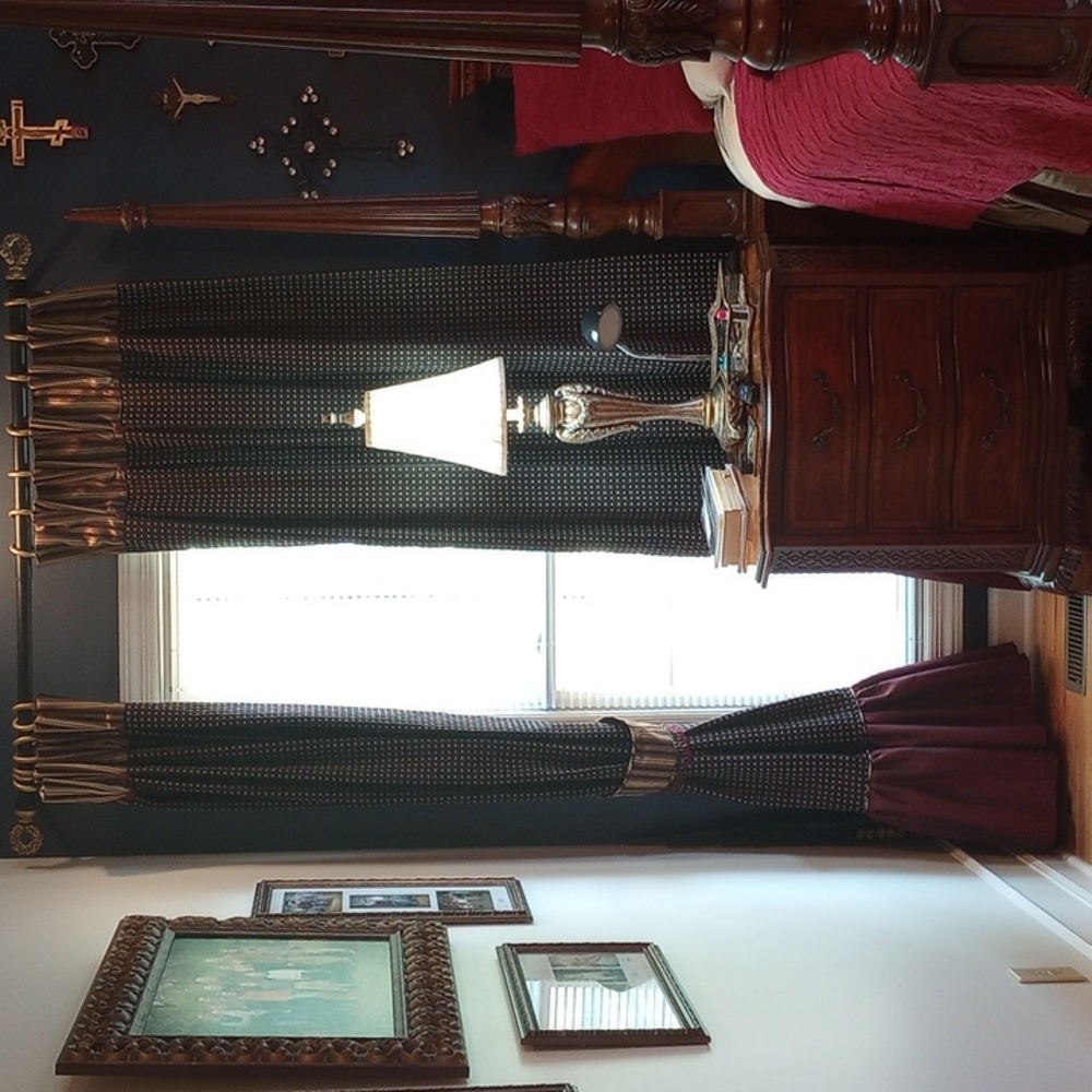 Curtains/Drapes Custom Made for 2 windows